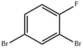 2,4-二溴-1-氟苯,1435-53-6,结构式