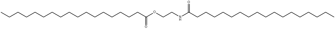 オクタデカン酸2-[(1-オキソオクタデシル)アミノ]エチル 化学構造式