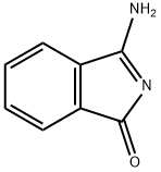3-イミノイソインドリン-1-オン 化学構造式