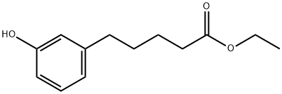 ethyl 5-(3-hydroxyphenyl)pentanoate Structure