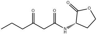 N-(ケトカプロイル)-L-ホモセリンラクトン 化学構造式