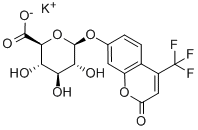 4-TRIFLUOROMETHYL-7-HYDROXYCOUMARIN GLUCURONIDE POTASSIUM SALT