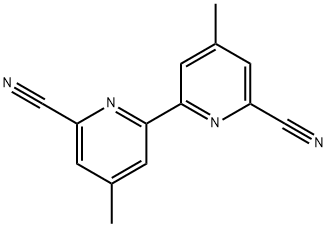 6,6'-DICYANO-4,4'-DIMETHYL-2,2'-BIPYRIDINE Structure