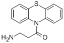 3-氨基-1-(10H-吩噻嗪-10-基)丙-1-酮盐酸盐, 14359-62-7, 结构式