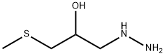 1-ヒドラジノ-3-メチルチオ-2-プロパノール 化学構造式