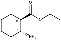 TRANS-2-AMINO-CYCLOHEXANECARBOXYLIC ACID ETHYL ESTER Structure