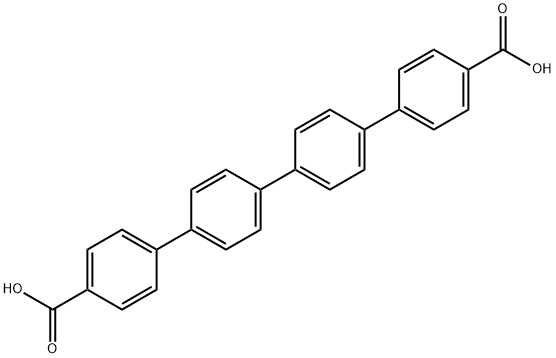 [1,1',4',1",4",1"'-Quaterphenyl]-4,4'''-dicarboxylic acid Structure