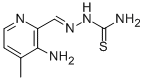 3-amino-4-methylpyridine-2-carboxaldehyde thiosemicarbazone Structure
