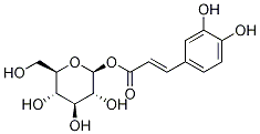 カフェー酸グルコシド 化学構造式
