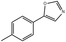 5-(4-METHYLPHENYL)-1,3-OXAZOLE Struktur