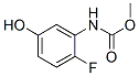 Carbamic  acid,  (2-fluoro-5-hydroxyphenyl)-,  methyl  ester  (9CI) Structure