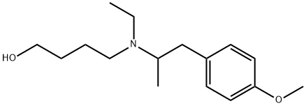 mebeverine alcohol Struktur