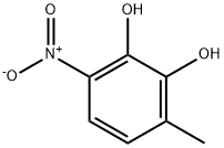 1,2-Benzenediol,  3-methyl-6-nitro- Structure
