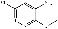 6-氯-3-甲氧基哒嗪-4-胺, 14369-14-3, 结构式