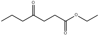 4-Oxoheptanoic acid ethyl ester Structure