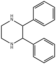 (2R)-2α,3β-ジフェニルピペラジン 化学構造式