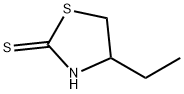 4-ethylthiazolidine-2-thione  Struktur