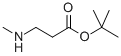 3-(メチルアミノ)プロパン酸TERT-ブチル 化学構造式