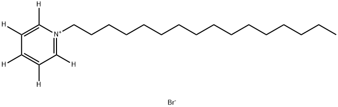 D5-溴代十六烷基吡啶, 143715-91-7, 结构式