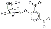 2',4'-dinitrophenyl 2-deoxy-2-fluorogalactopyranoside Structure