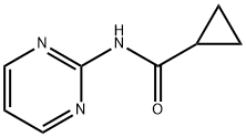 Cyclopropanecarboxamide, N-2-pyrimidinyl- (8CI,9CI) Structure