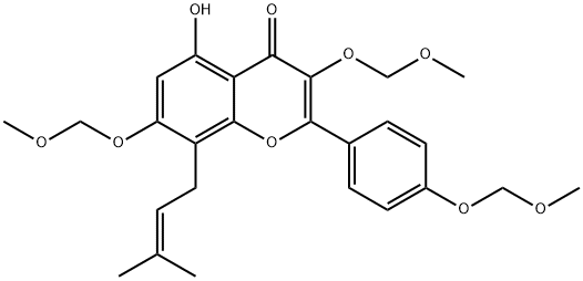 143724-76-9 DesMethyl Icaritin Tri-O-MethoxyMethyl Ether