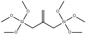 1,1-BIS(TRIMETHOXYSILYLMETHYL)ETHYLENE Structure