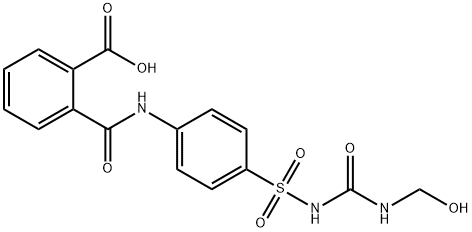 磺胺洛西酸 结构式
