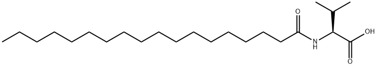 N-Octadecanoyl-L-valine Structure