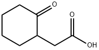 2-(2-oxocyclohexyl)acetic acid Struktur