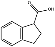 1-Indanecarboxylic acid Struktur