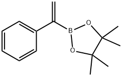 1-フェニルビニルボロン酸ピナコールエステル 化学構造式
