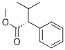 Benzeneacetic acid, a-(1-Methylethyl)-, Methyl ester, (R)- Structure