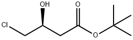 (S)-tert-butyl 4-chloro-3-hydroxybutanoate Struktur