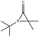 1-tert-Butyl-3,3-dimethylaziridin-2-one Structure