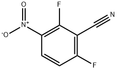 2,6-二氟-3-硝基苯腈, 143879-77-0, 结构式