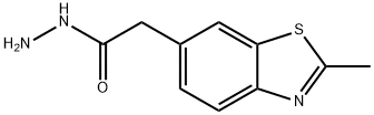 6-Benzothiazoleaceticacid,2-methyl-,hydrazide(7CI,8CI) Structure