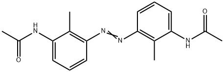 33DIACETYLAMINO22DIMETHYLAZOXYBENZENE Struktur