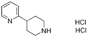 2-(1 Lamda{2}-piperidin-4-yl)pyridin-4-yl dihydrochloride Struktur