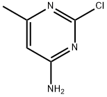 2-氯-4-氨基-6-甲基嘧啶 结构式