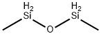 1,3-ジメチルプロパンジシロキサン 化学構造式