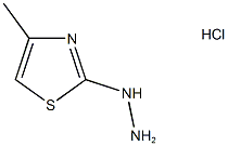 (4-Methyl-thiazol-2-yl)-hydrazine HCl Structure