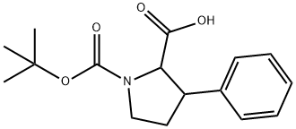 3-PHENYL-PYRROLIDINE-1,2-DICARBOXYLIC ACID 1-TERT-BUTYL ESTER Structure