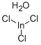 塩化インジウム(Ⅲ)水和物 化学構造式