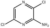 2-amino-3,6-dichloropyrazine Structure
