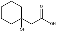 (1-Hydroxy-cyclohexyl)-acetic acid Structure