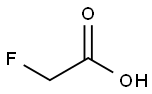 Fluoroacetic acid Struktur