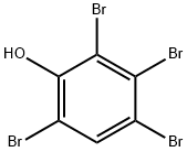 2,3,4,6-四溴苯酚,14400-94-3,结构式