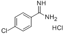 4-Chlorobenzene-1-carboximidamide hydrochloride Struktur