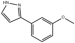 3-(3-METHOXYPHENYL)-1H-PYRAZOLE Struktur